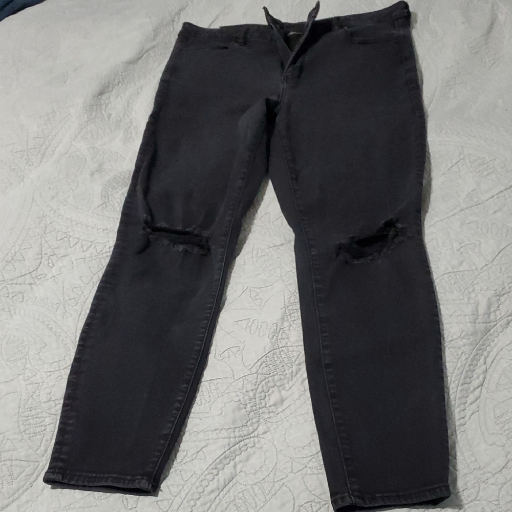 American Eagle Outfitters Women's Black Skinny Jeans